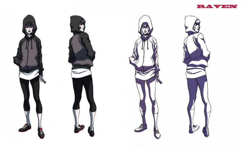 Illustration for article titled Artwork from scrapped Nightwing cartoon shows off DC heroes, Legend of Korra style